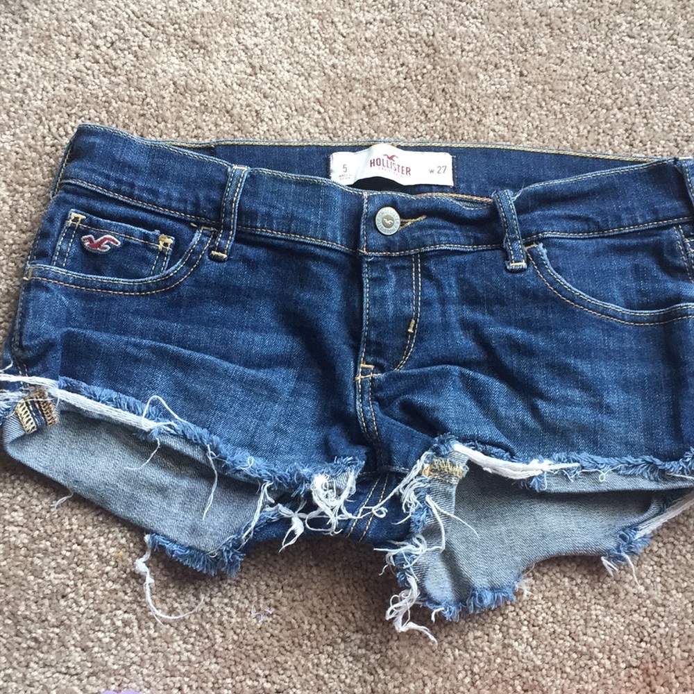 Hollister jean shorts
